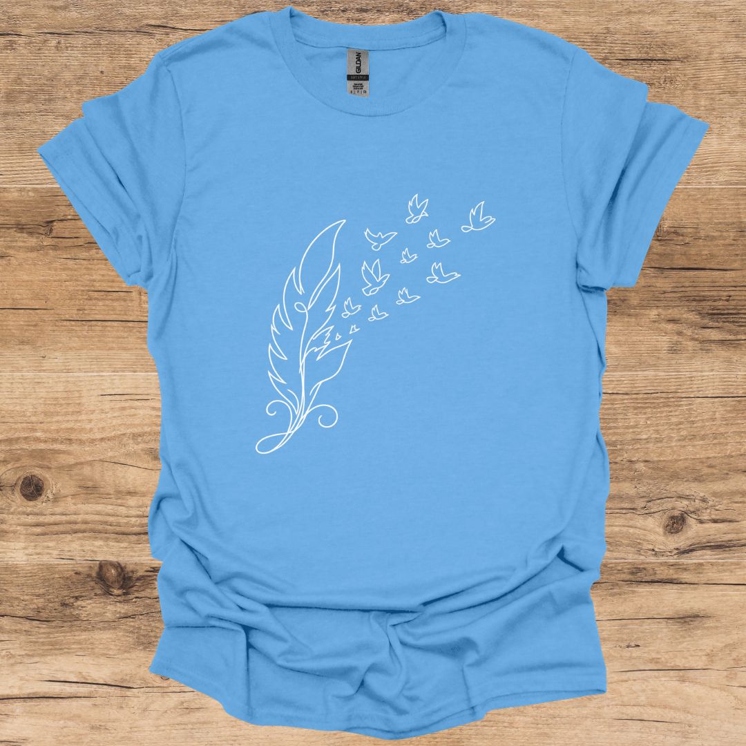 Birds & Feather T-Shirt