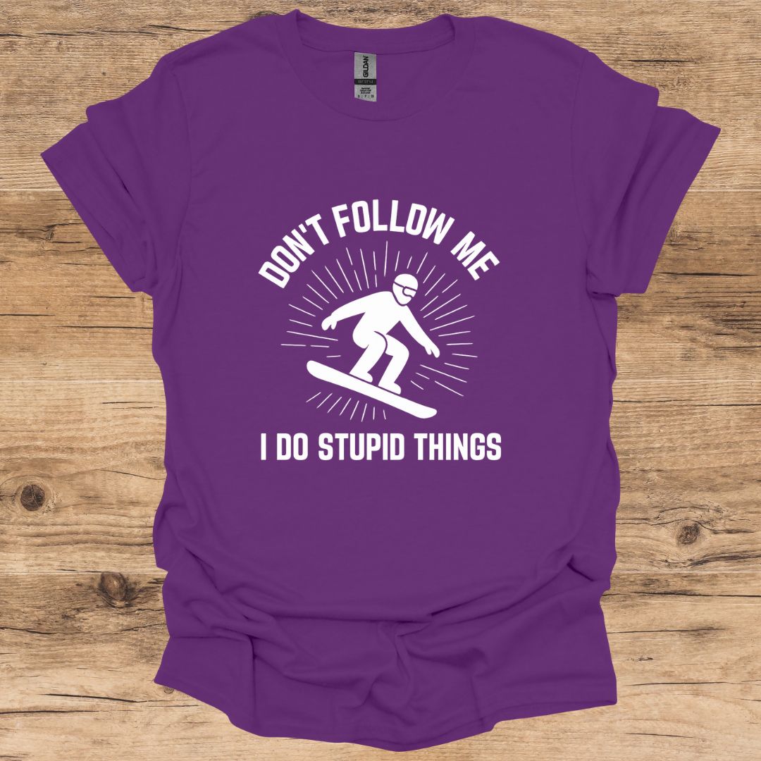 Don't Follow Me_Boarding T-Shirt