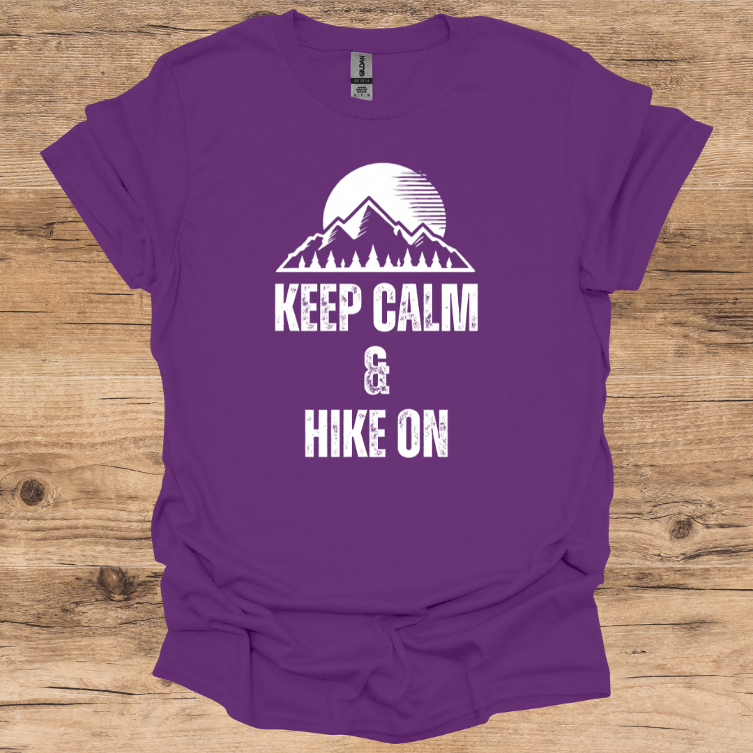 Keep Calm & Hike On T-Shirt