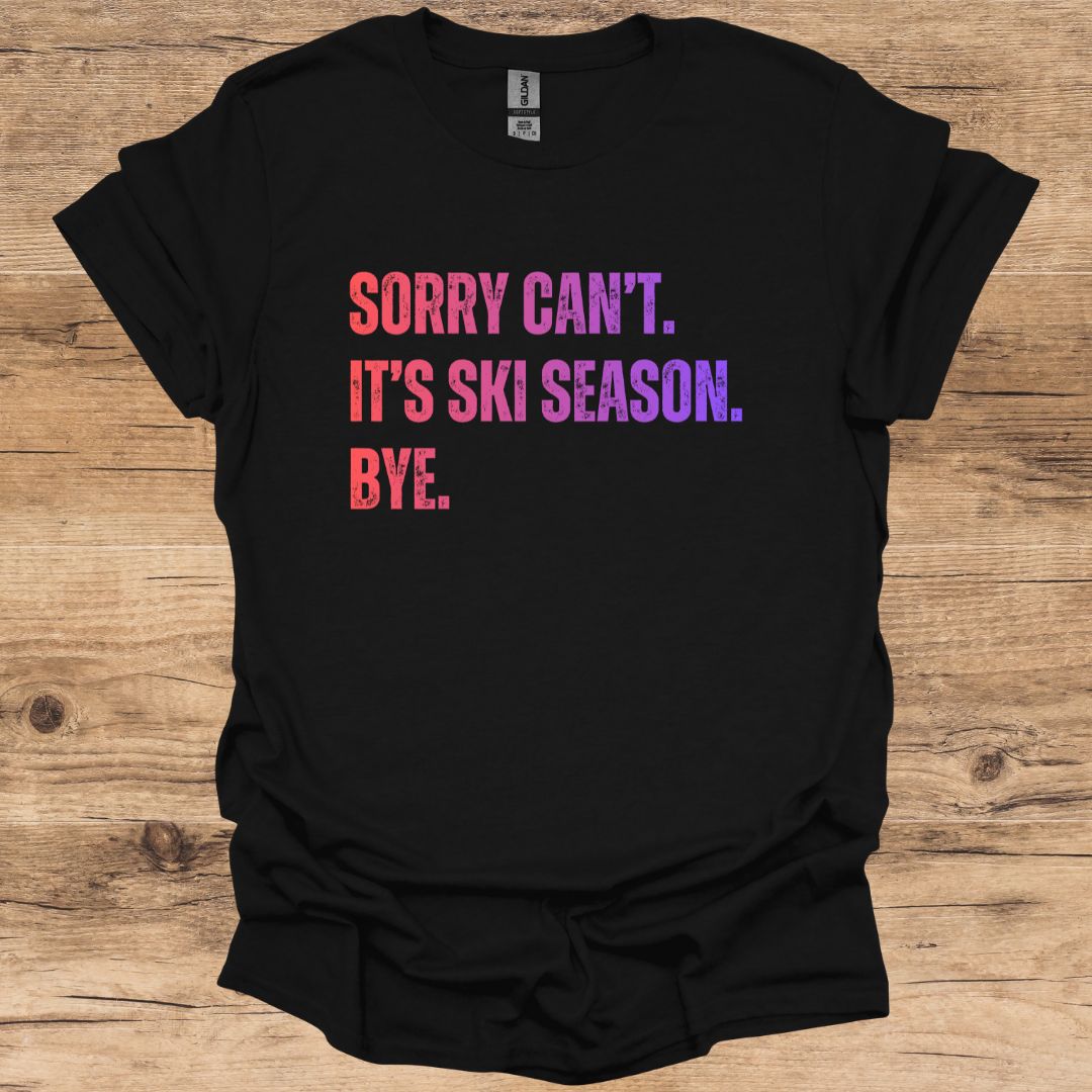 Ski Season Bye_Orange T-Shirt