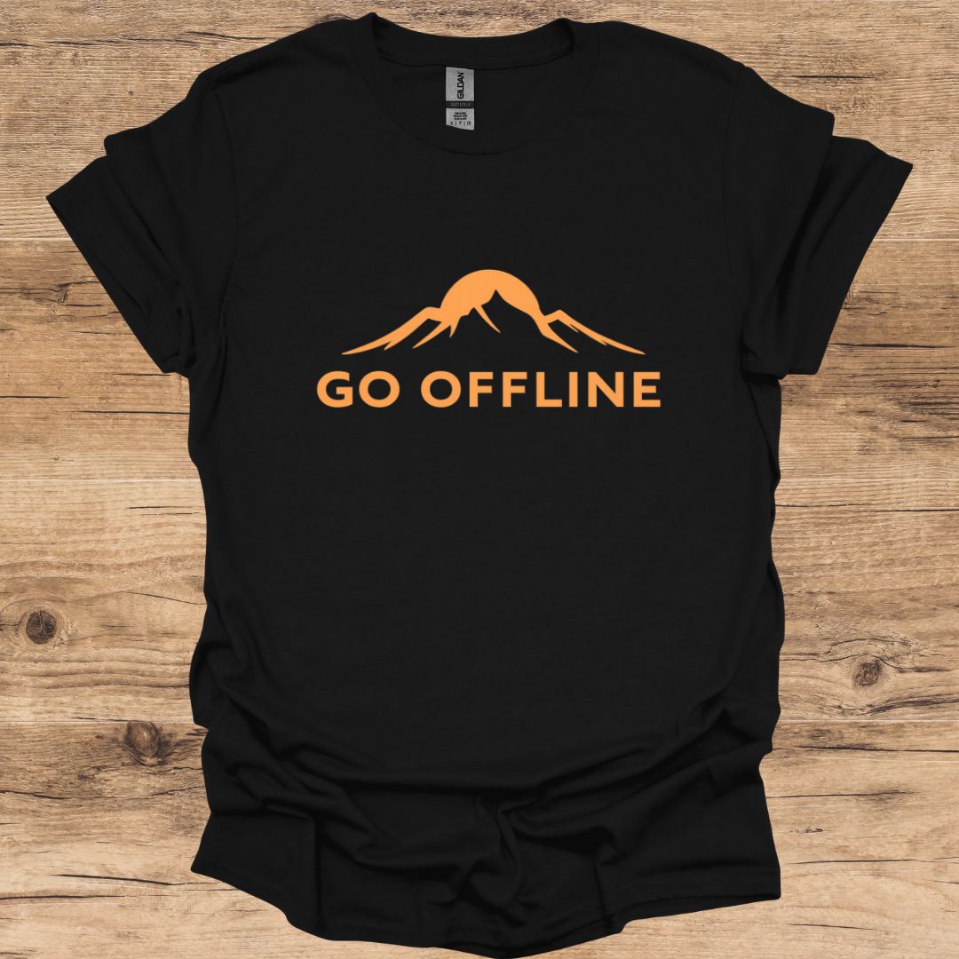 Go Offline Mountain T-Shirt