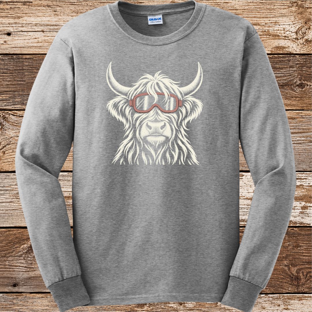 Cow Ski Goggles Long Sleeve
