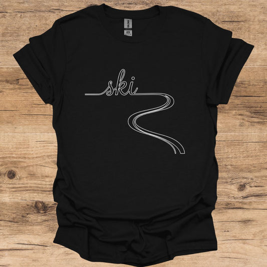 Ski Tracks T-Shirt