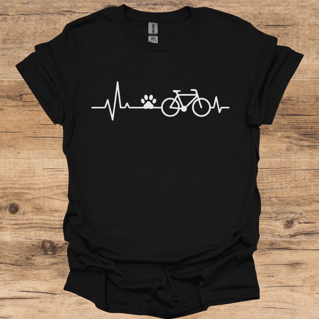 Copy of Heartbeat Cycling & Dog T-Shirt