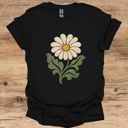 Vintage Daisy Flower T-Shirt
