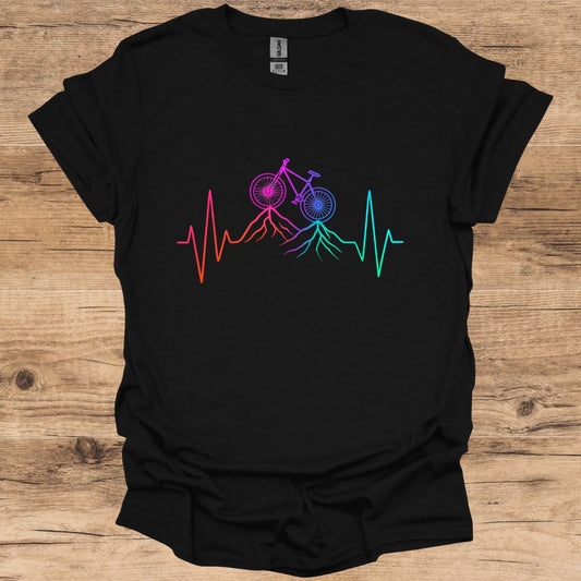 Heartbeat Bike_Neon T-Shirt