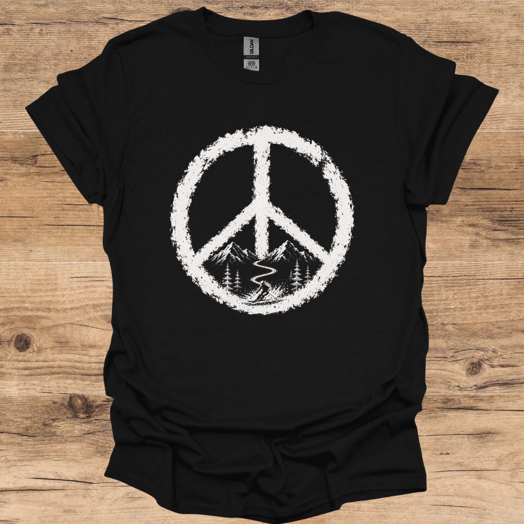 Skier Peace T-Shirt