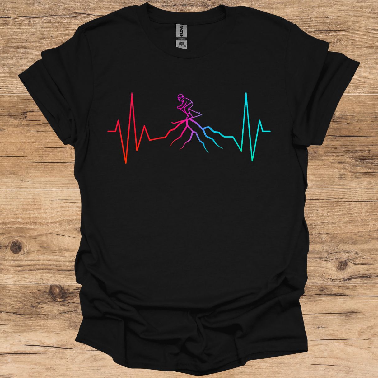 Heartbeat Peak_Skier T-Shirt