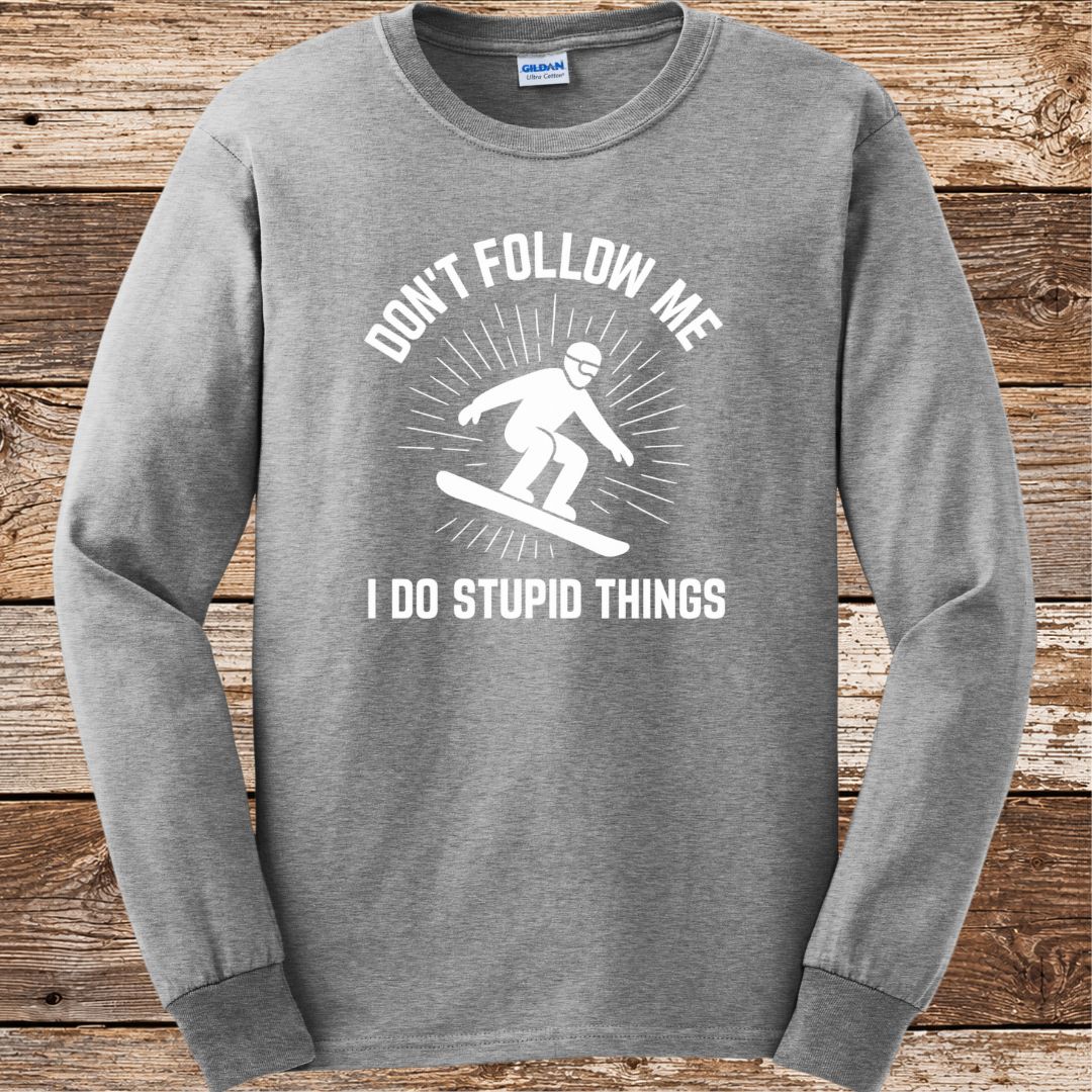 Don't Follow Me Boarding Long Sleeve