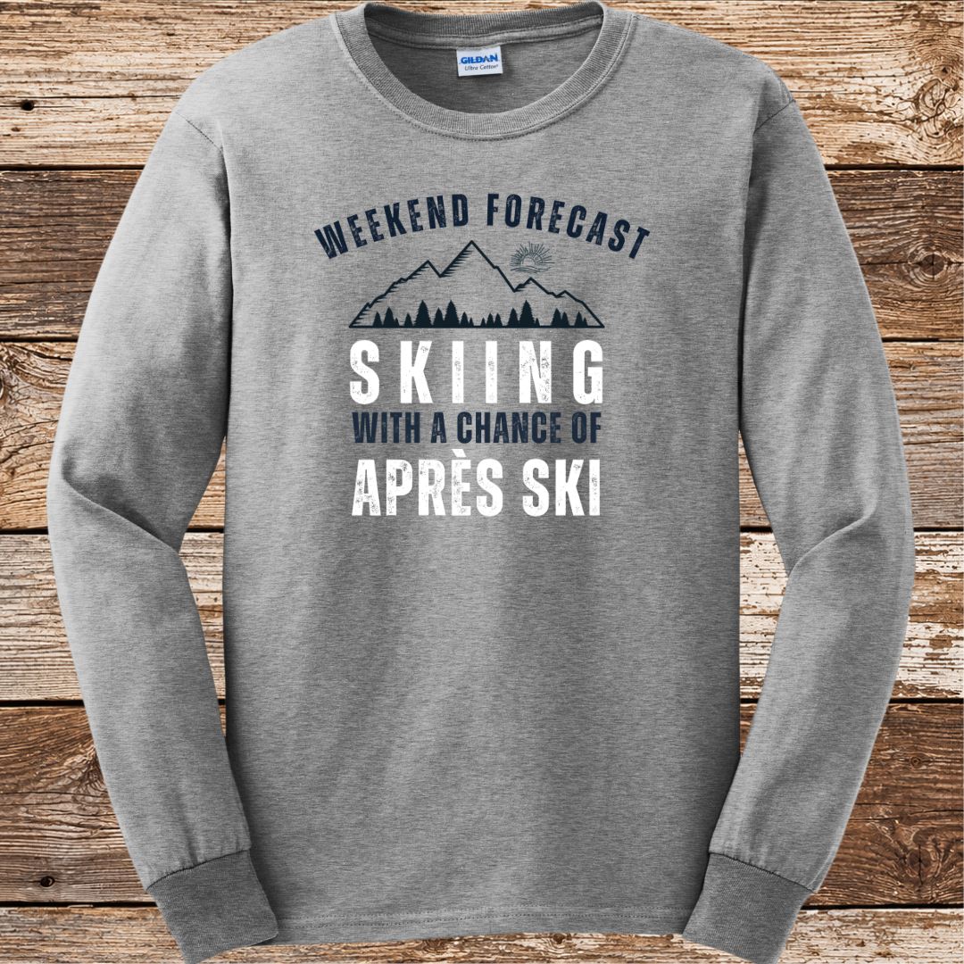 Weekend Forecast Skiing & Après Long Sleeve