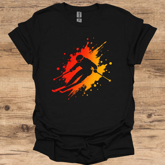 Sunset Ski Spray T-Shirt