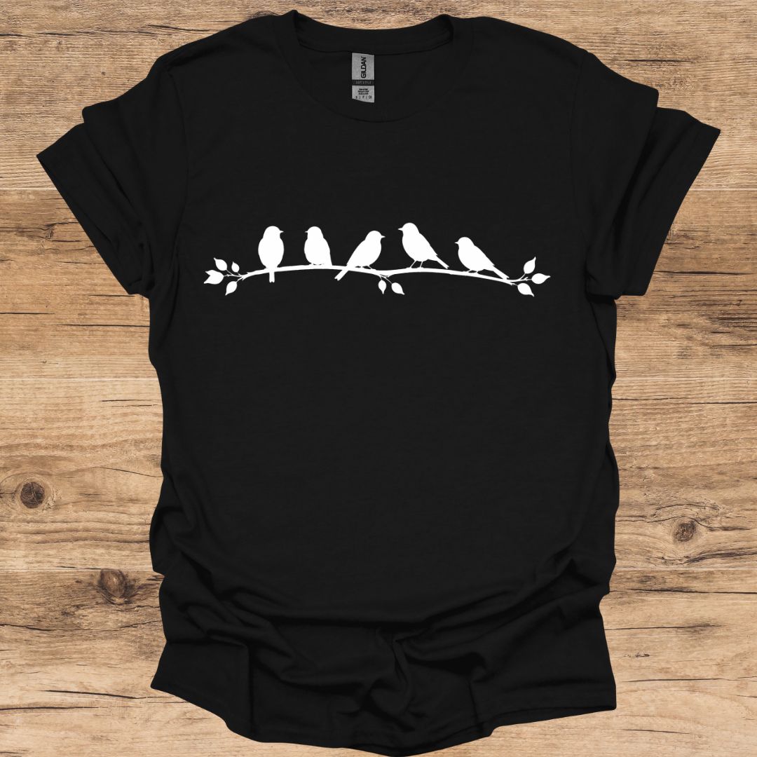 Nature Birds Silhouette T-Shirt