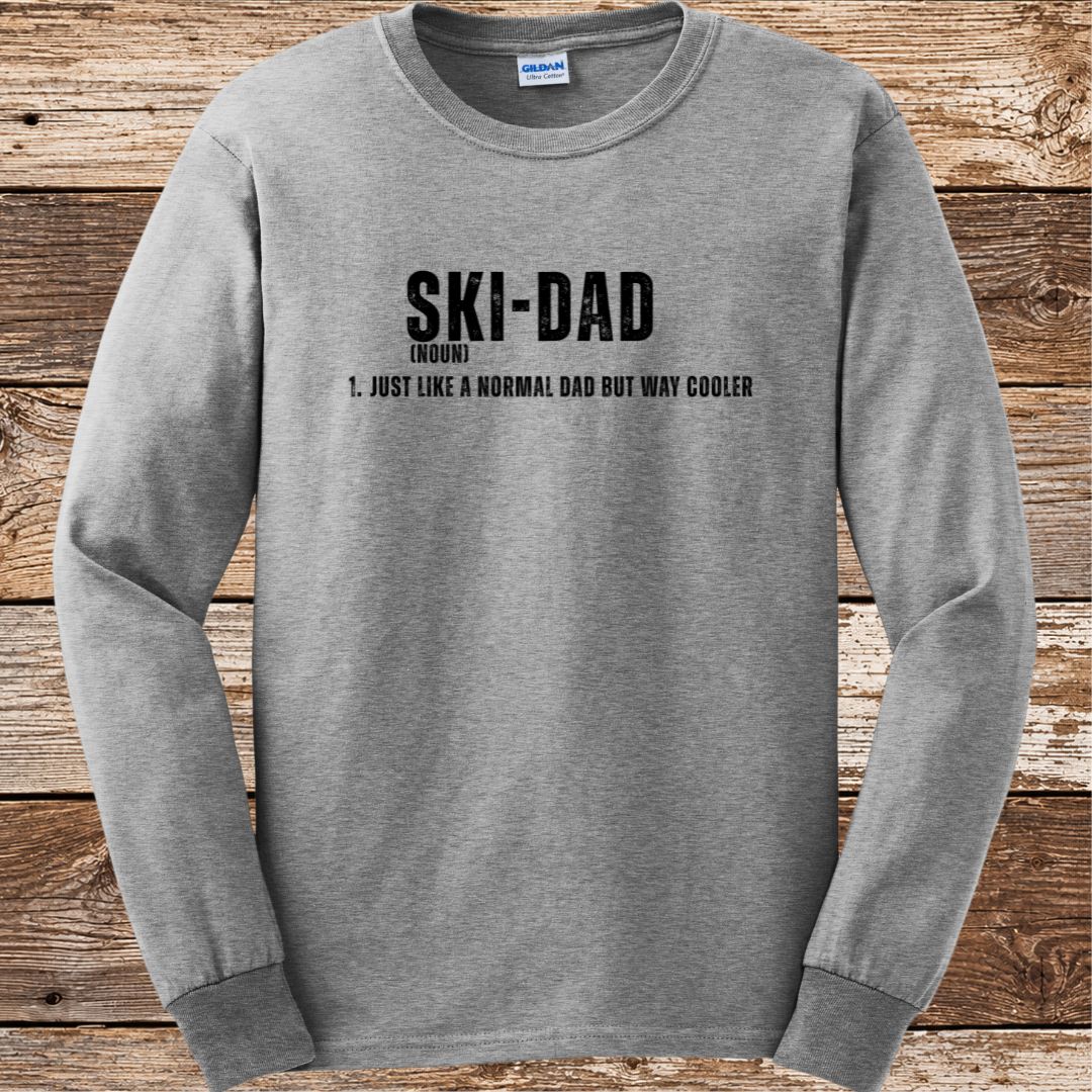 Ski Dad Noun Long Sleeve