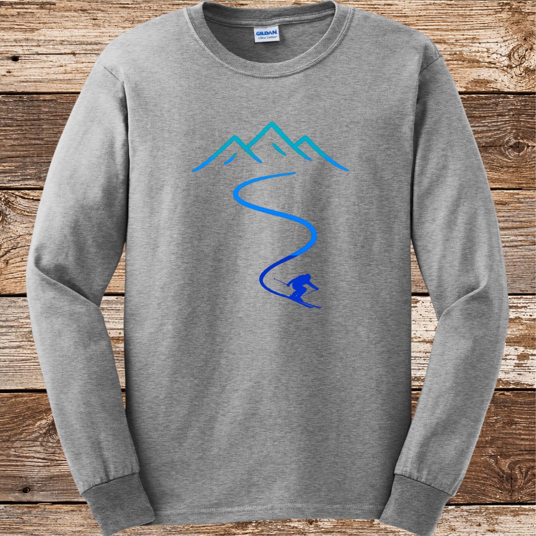 Neon Ski Path Long Sleeve