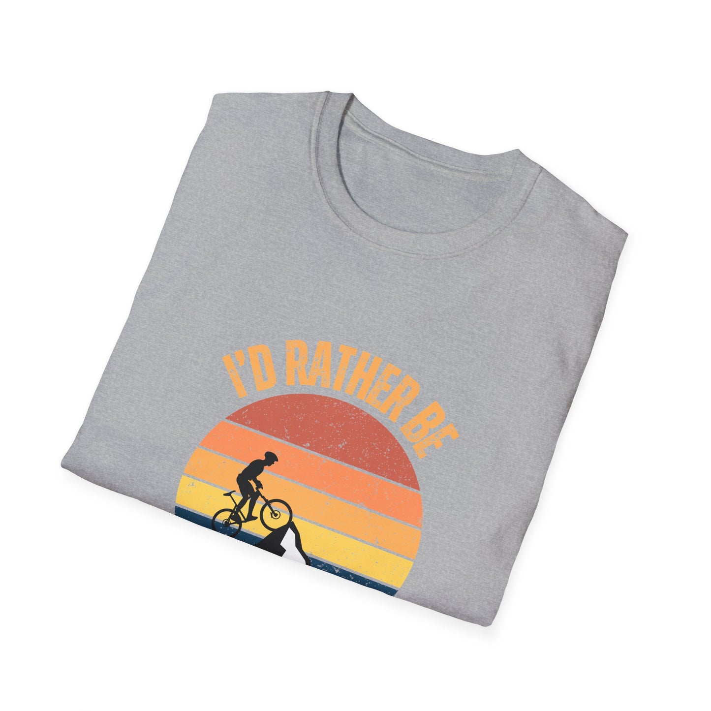 I'd Rather be Biking_Vintage T-Shirt