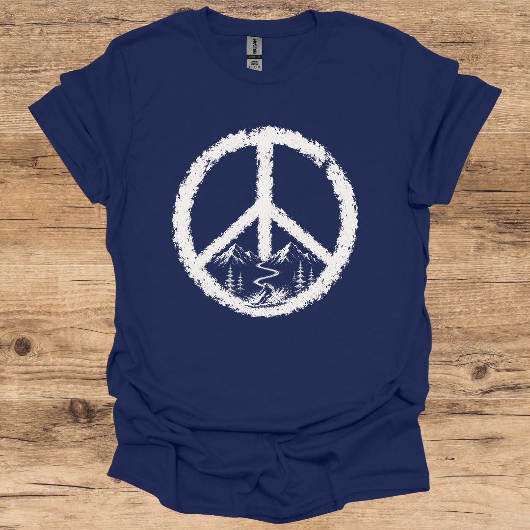 Skier Peace T-Shirt