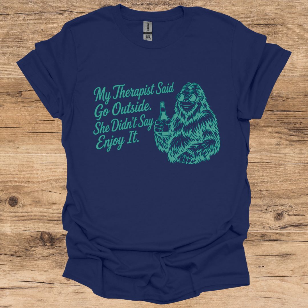 Bigfoot Therapist T-Shirt