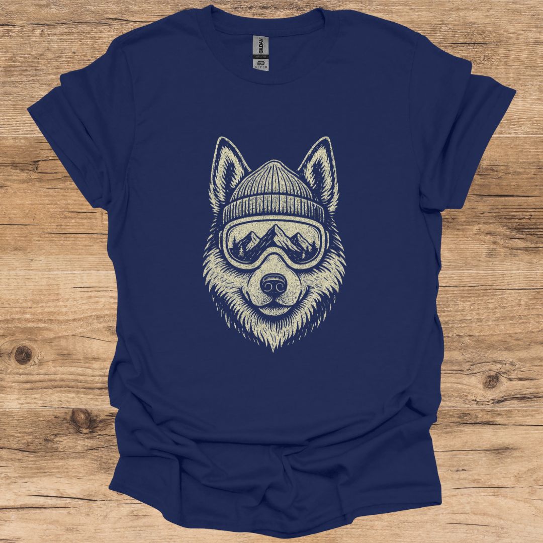 Husky Mountain Goggles T-Shirt