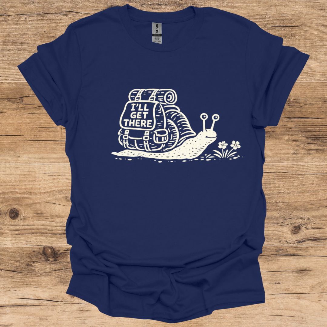 I'll Get There Snail T-Shirt
