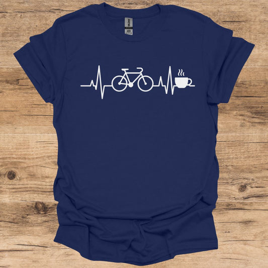 Heartbeat Cycling & Coffee T-Shirt