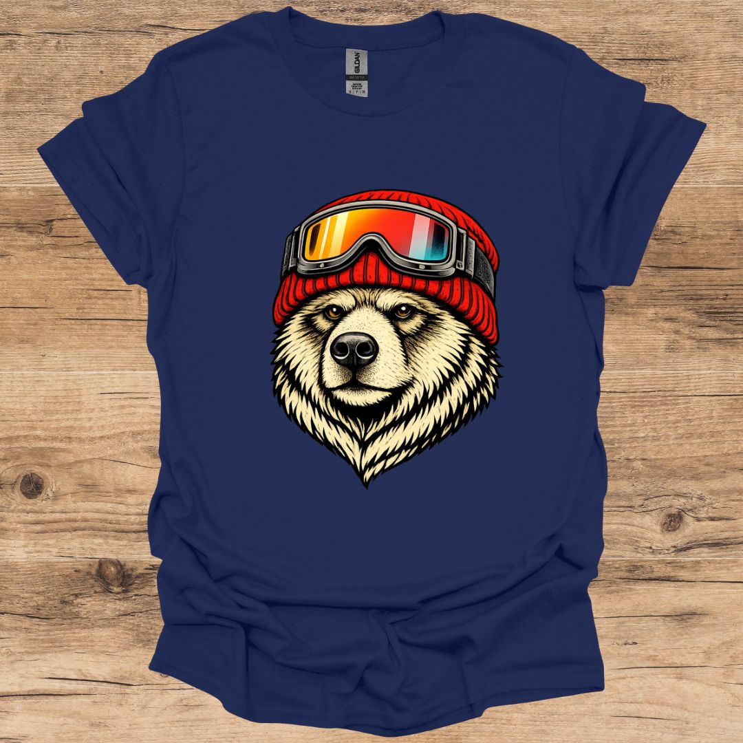 Bear Red Beanie T-Shirt