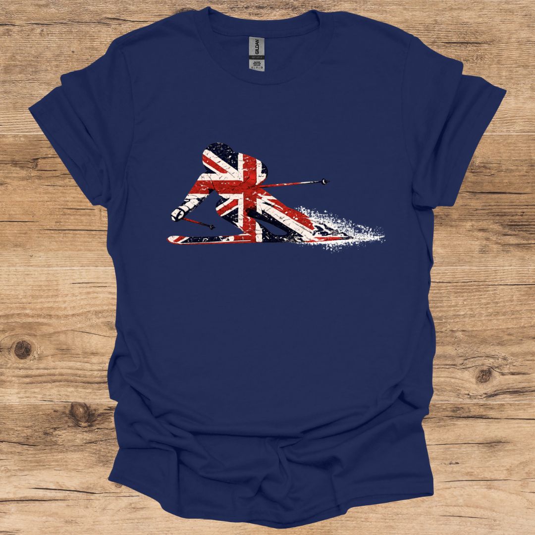 Union Jack Skier T-Shirt