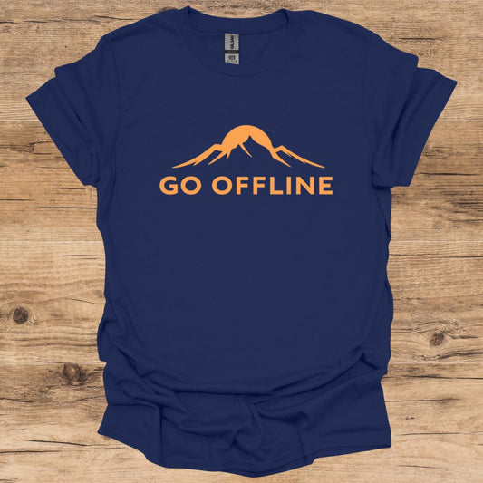 Go Offline Mountain T-Shirt