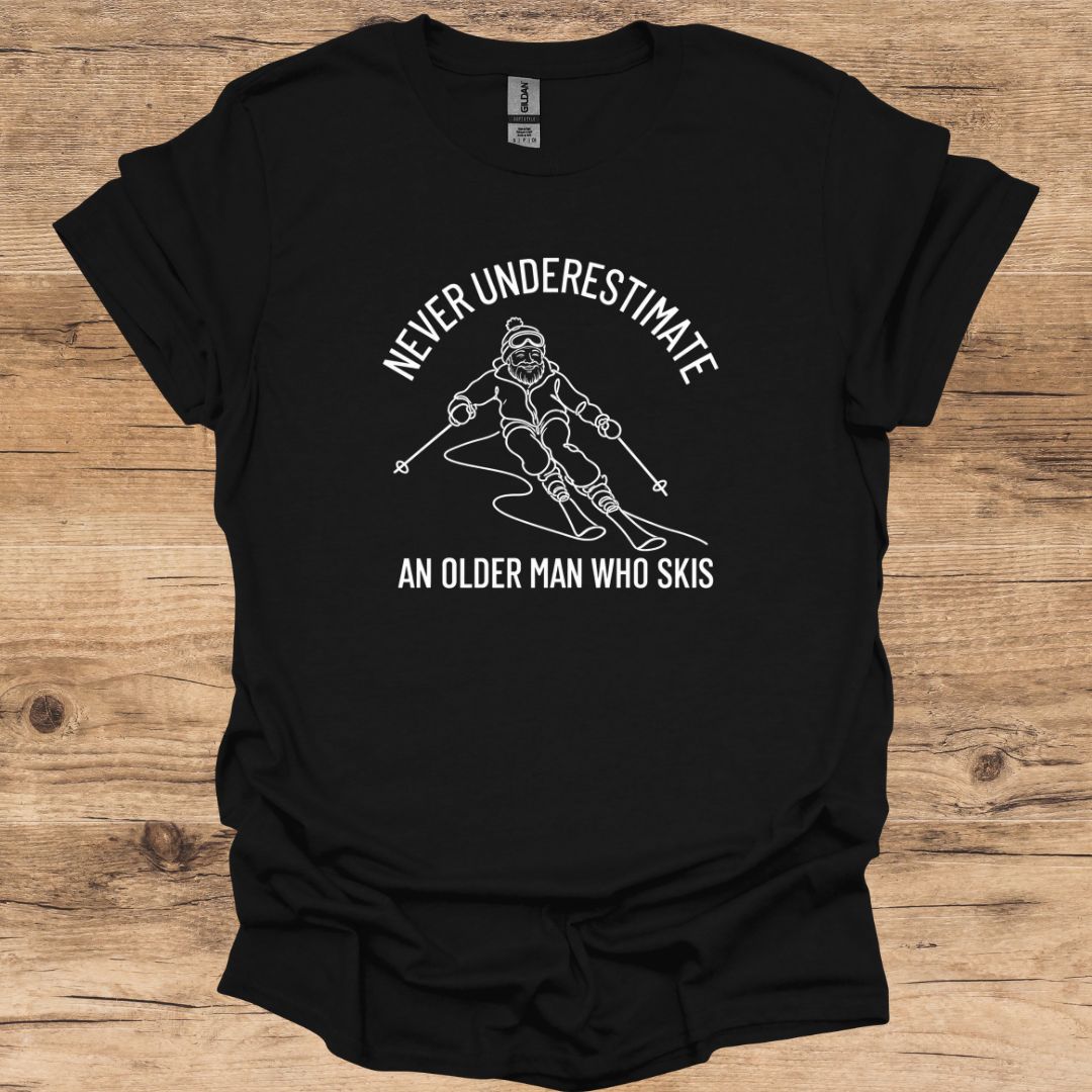 Line Underestimate Older Man T-Shirt