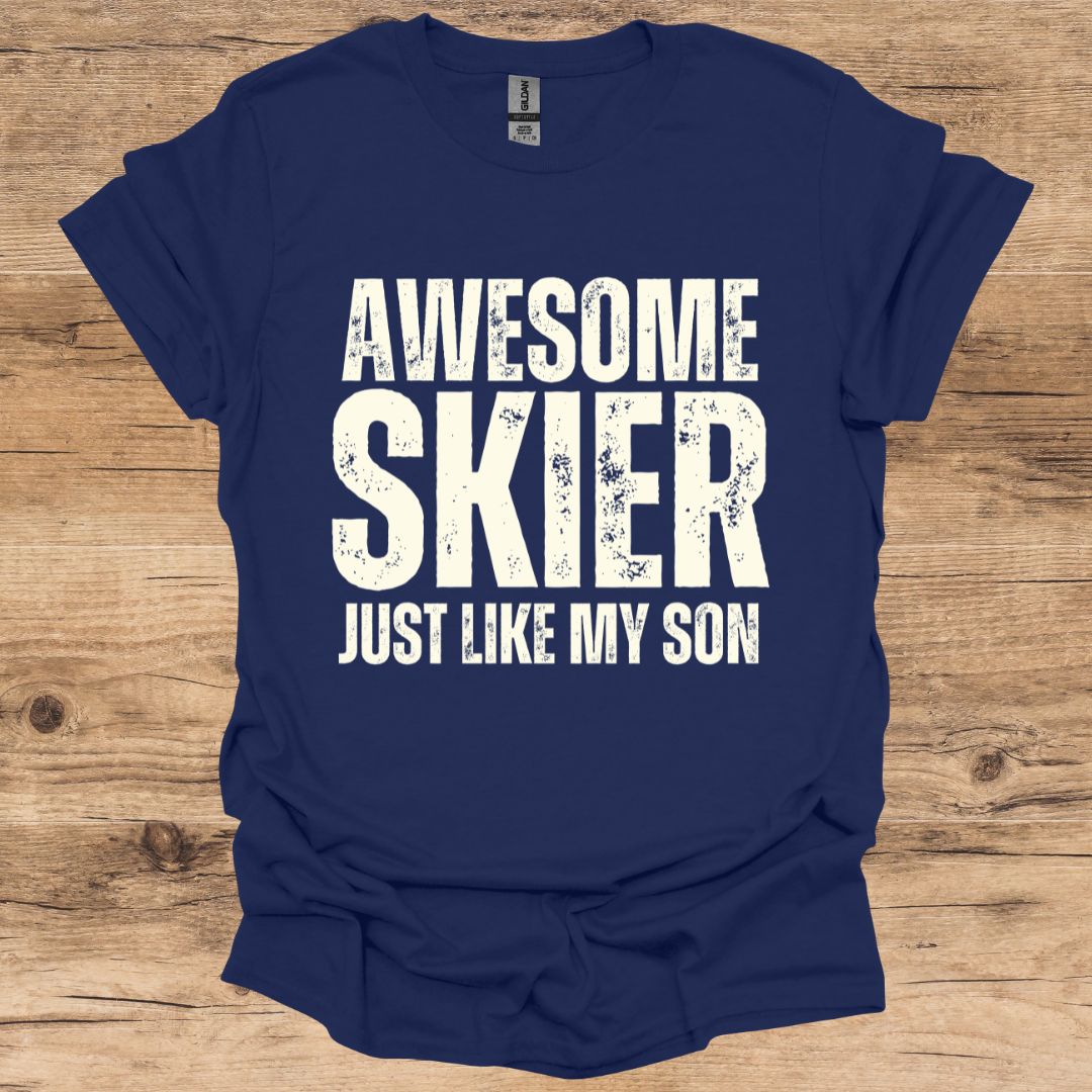 Awesome Skier Son T-Shirt