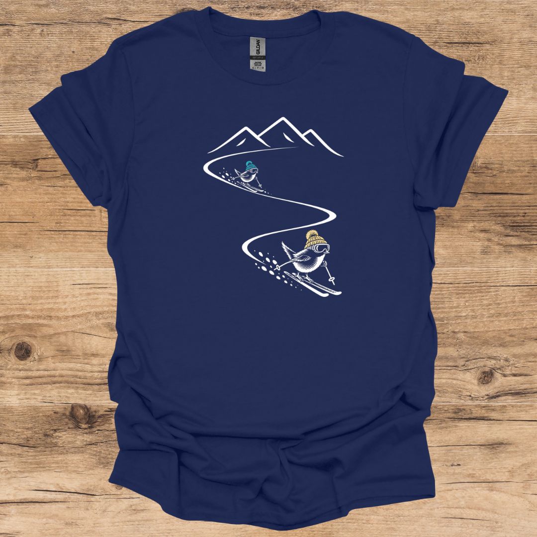 Bird Ski Path Duo T-Shirt