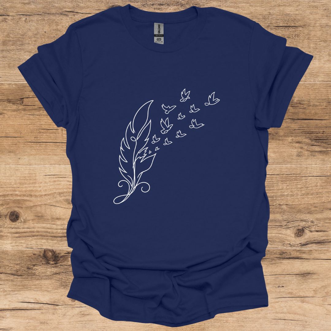Birds & Feather T-Shirt