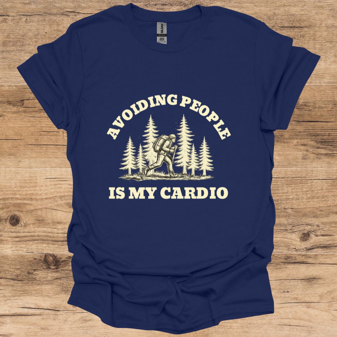 Avoiding People Cardio T-Shirt