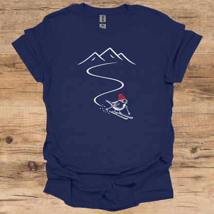 Bird Ski Path T-Shirt