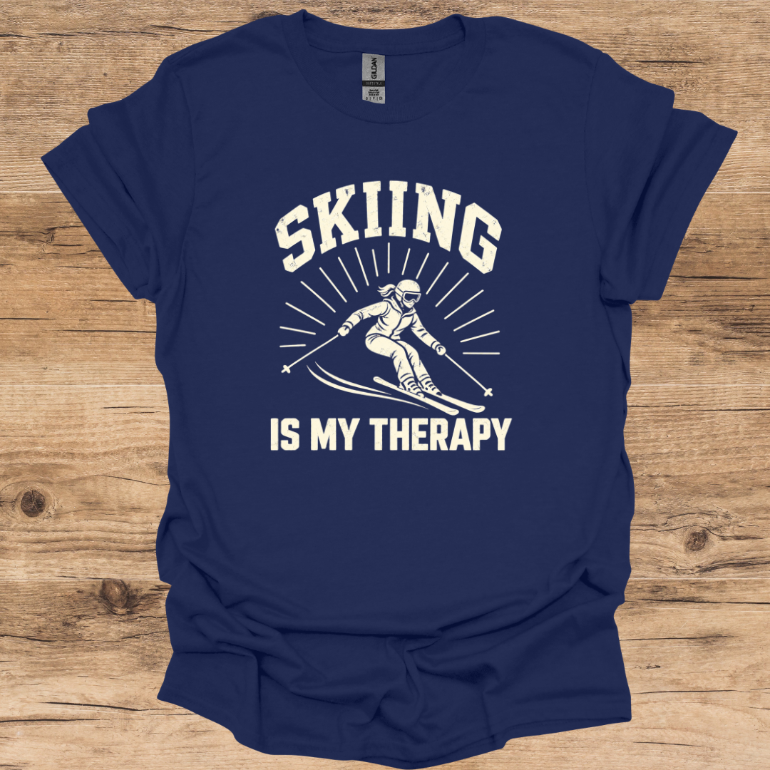Ski Lady Therapy T-Shirt