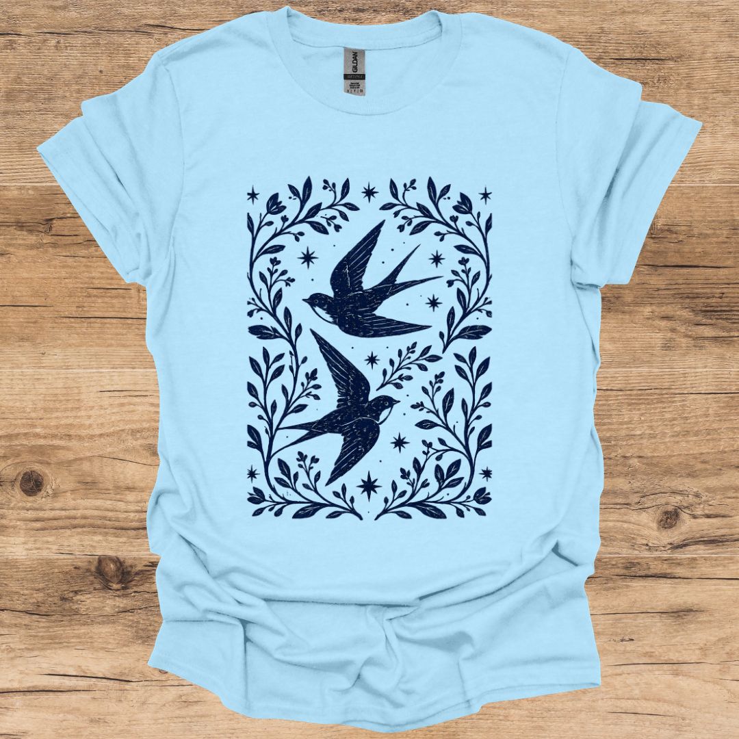 Swallow Botanical T-Shirt