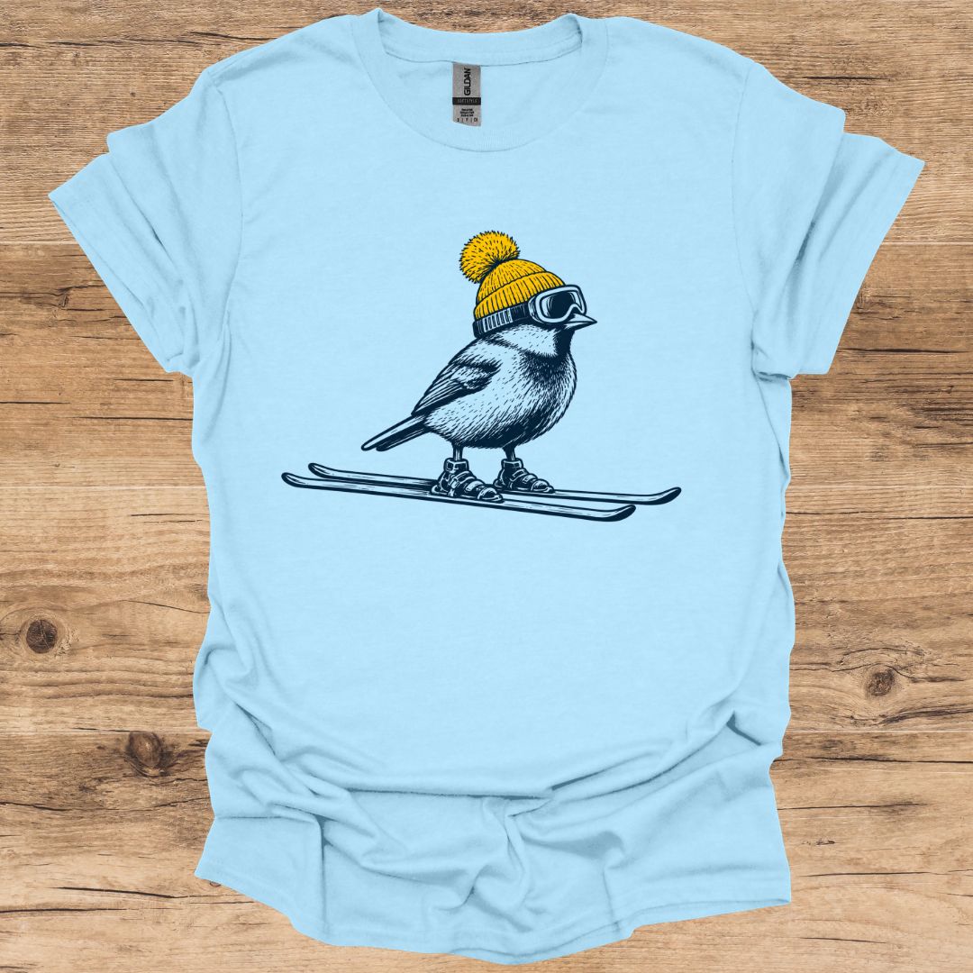 Ski Beanie Bird T-Shirt