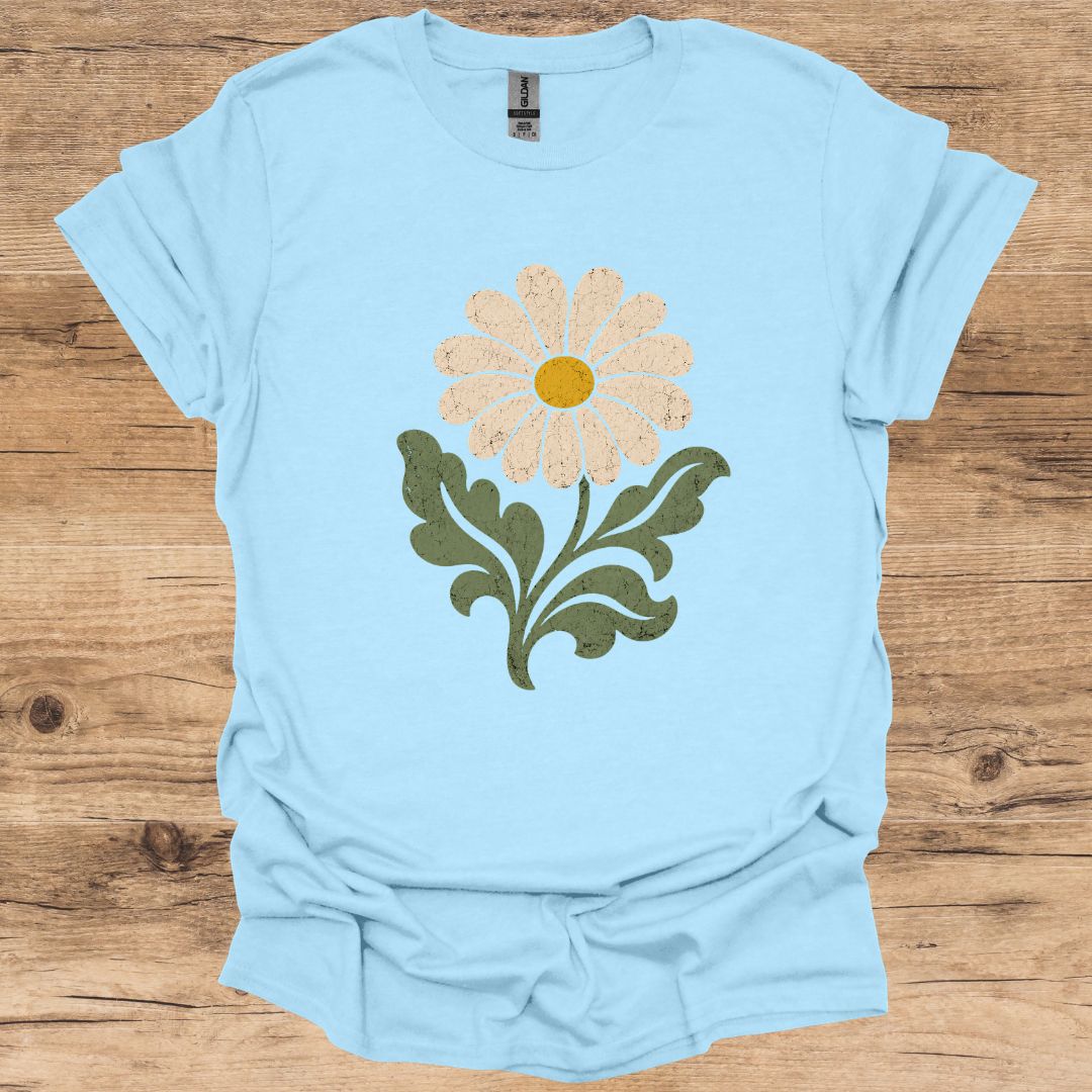 Vintage Daisy Flower T-Shirt