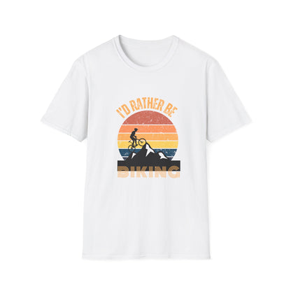 I'd Rather be Biking_Vintage T-Shirt