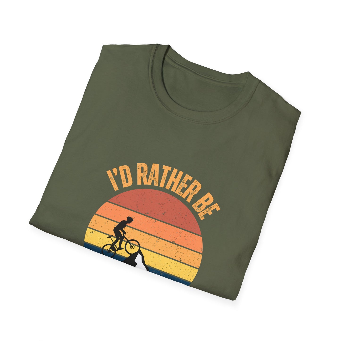 I'd Rather be Biking_Vintage T-Shirt