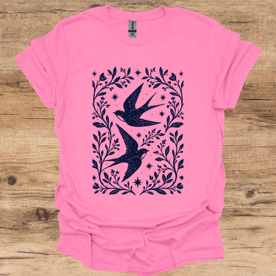 Swallow Botanical T-Shirt