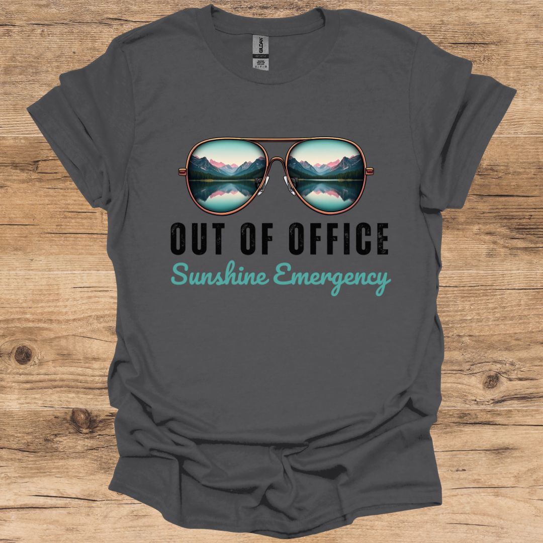 Out Of Office_Sunshine Emergency T-Shirt