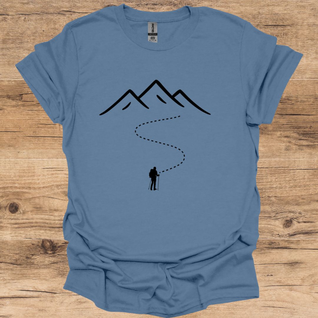 Hiking Man Path T-Shirt