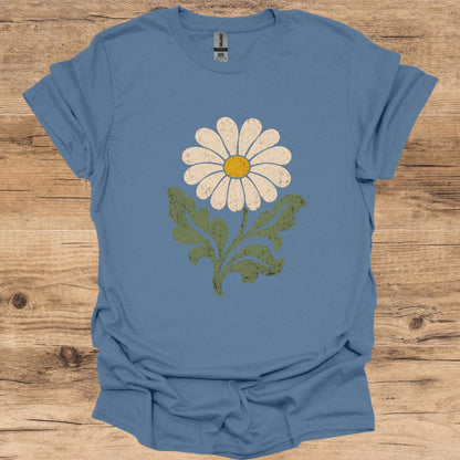 Vintage Daisy Flower T-Shirt