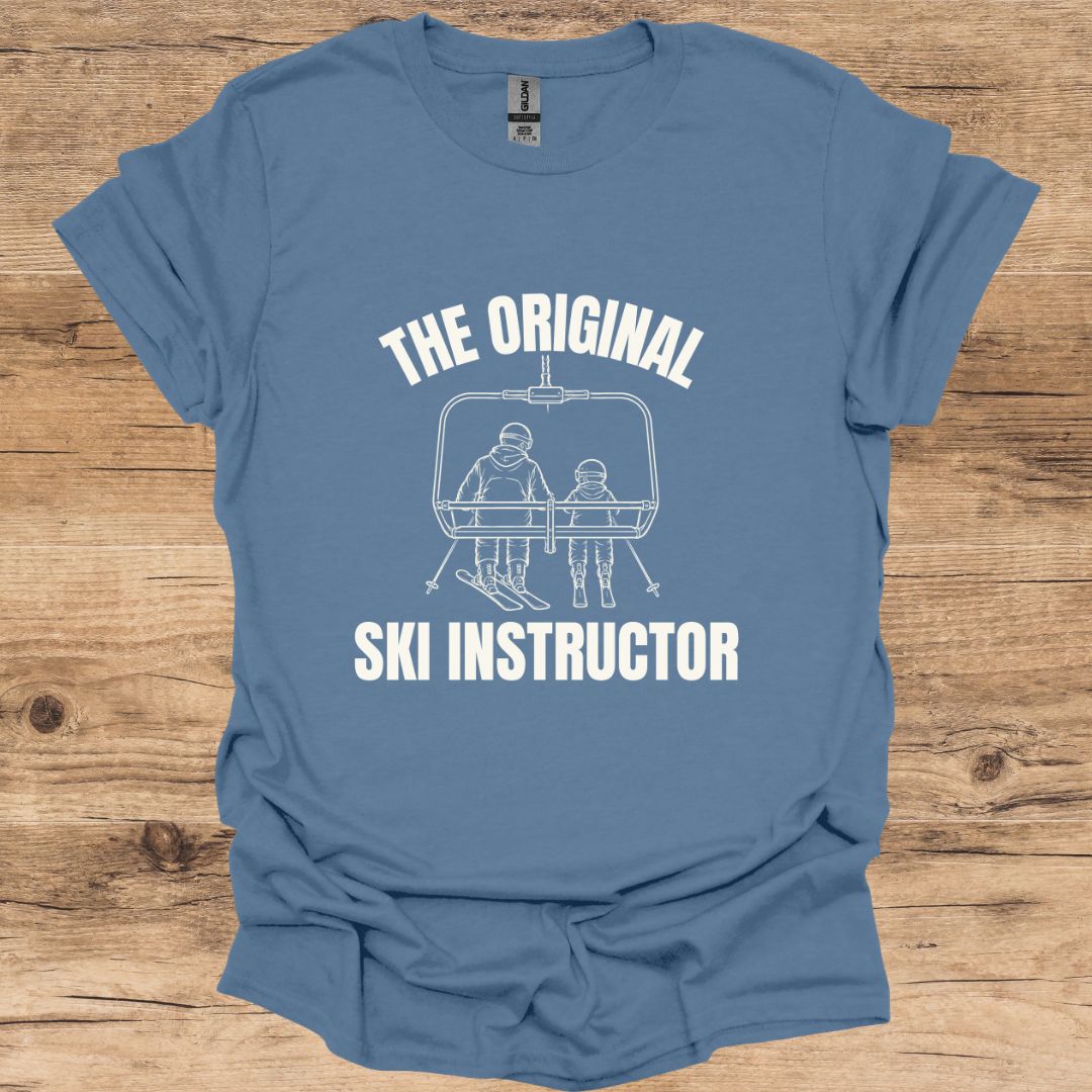 Original Ski Instructor Chairlift T-Shirt