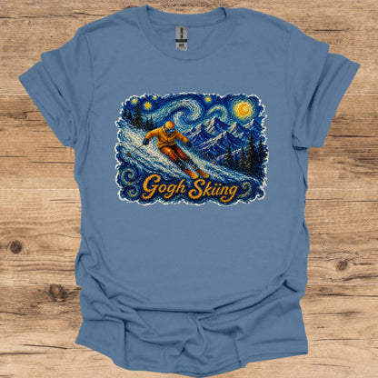 Gogh Skiing T-Shirt
