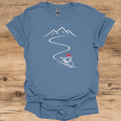 Bird Ski Path T-Shirt