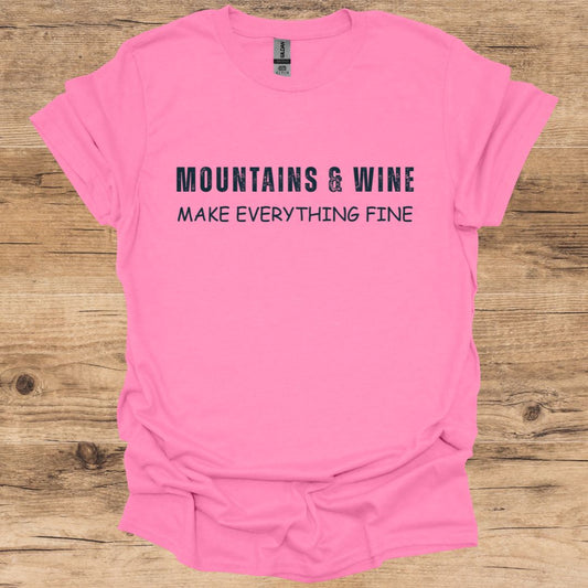 Mountains & Wine T-Shirt