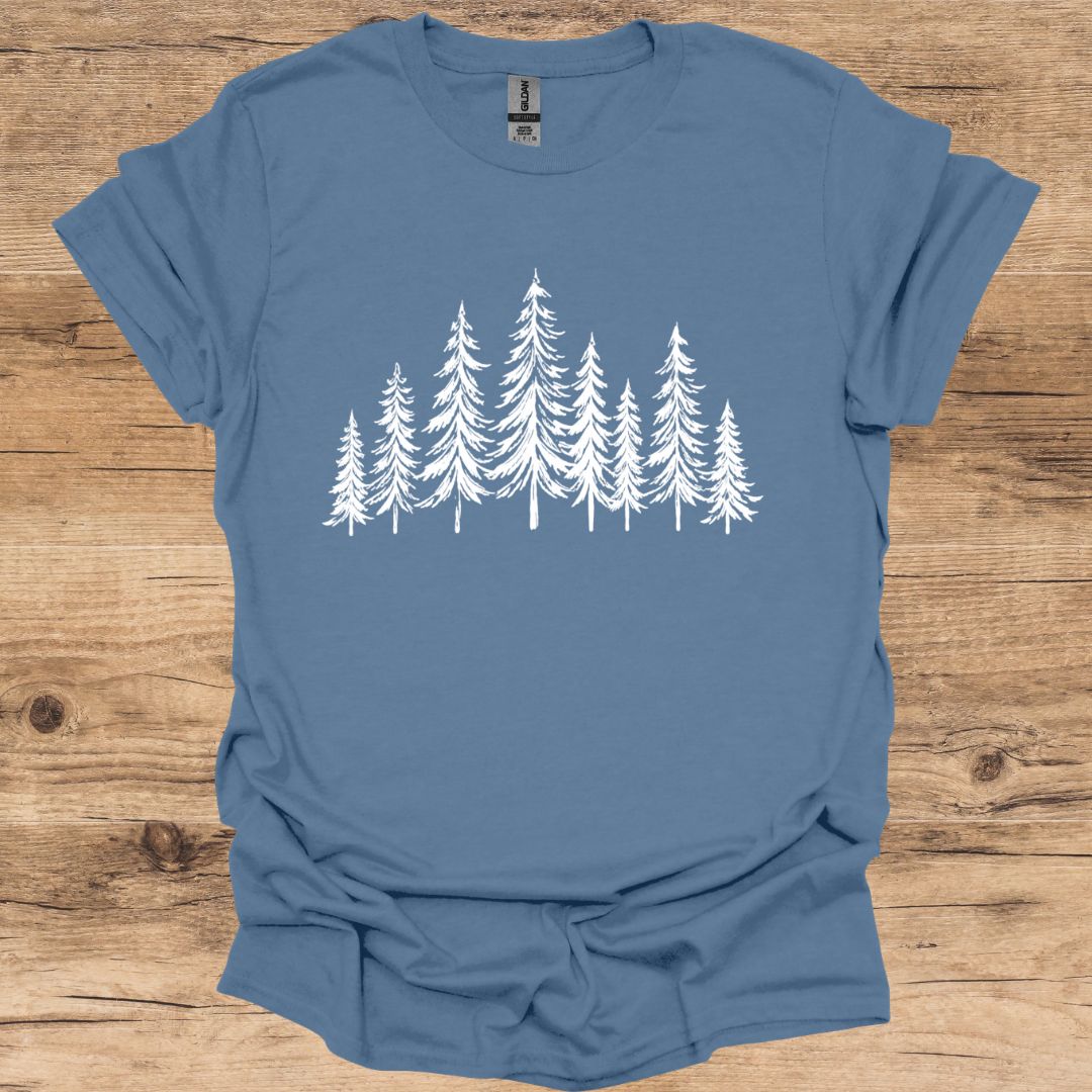 Nature Pine Trees T-Shirt