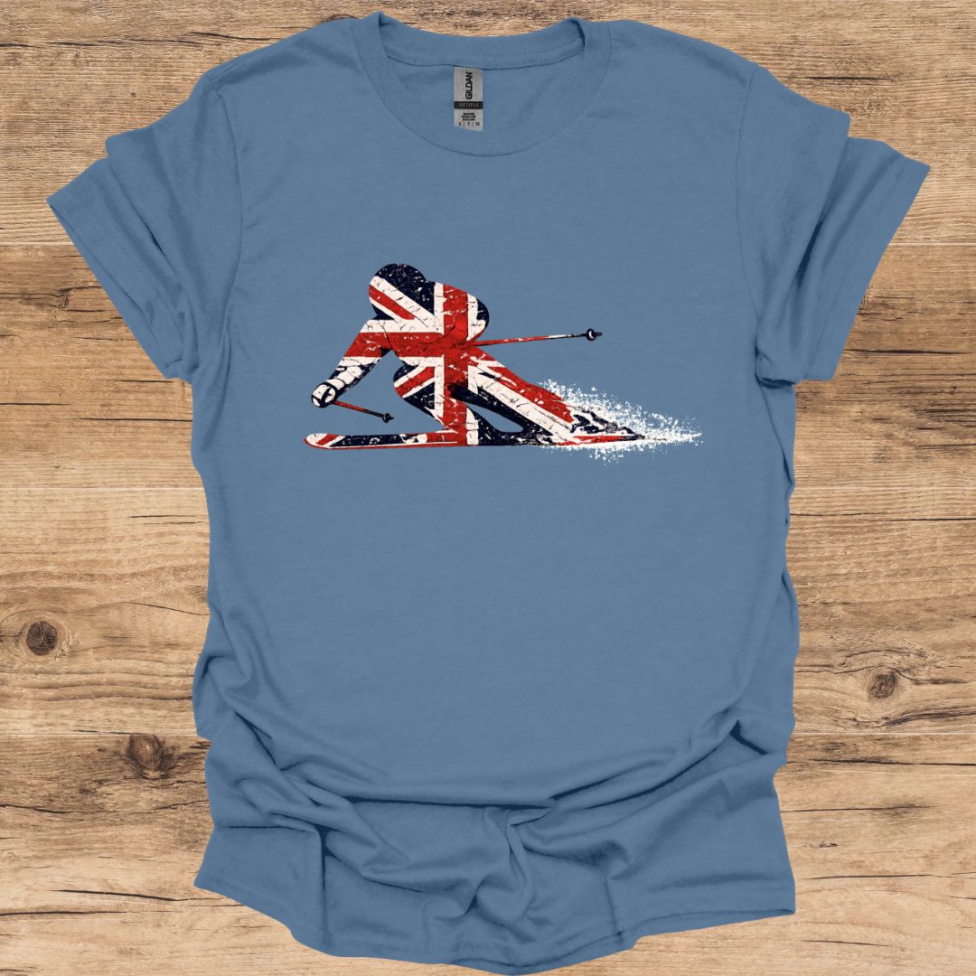 Union Jack Skier T-Shirt