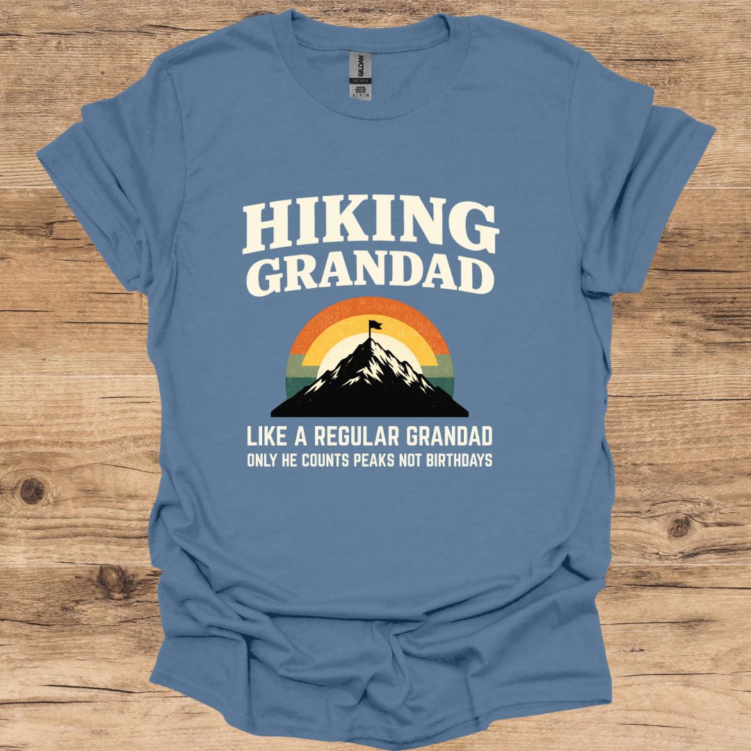 Hiking Grandad Birthdays T-Shirt